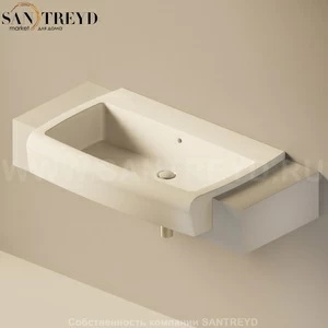 Flaminia UNA Консоль для раковины от 200 до 240 см серая UNA90M2.7047