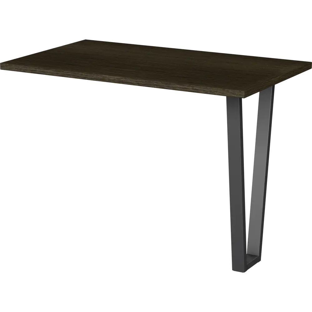 Подстолье для обеденного и письменного стола 71 см сталь цвет черный глянцевый DUCKANDDOG STLM-2155691 - Вид №5