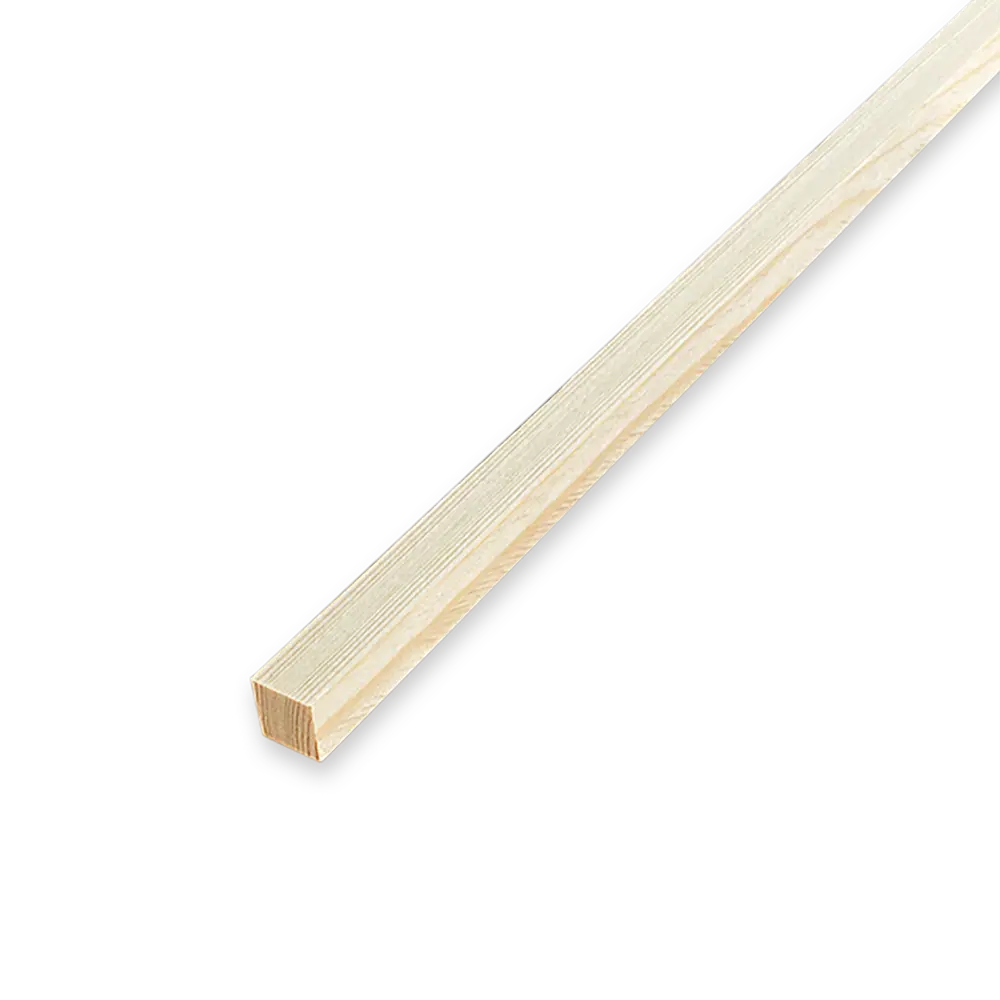 Декоративный брусок АРЕЛАН из сращенной сосны 11×11×2200 мм 81960932 STLM-0015504