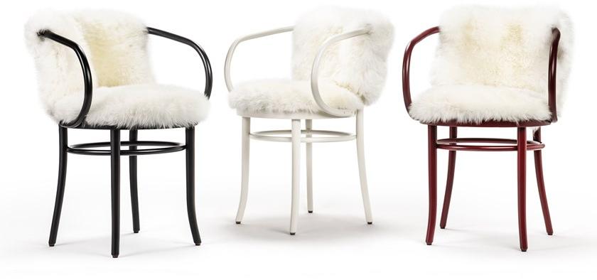 Wiener GTV Design Стул из бука с обивкой sun-id-1420751 - Вид №3