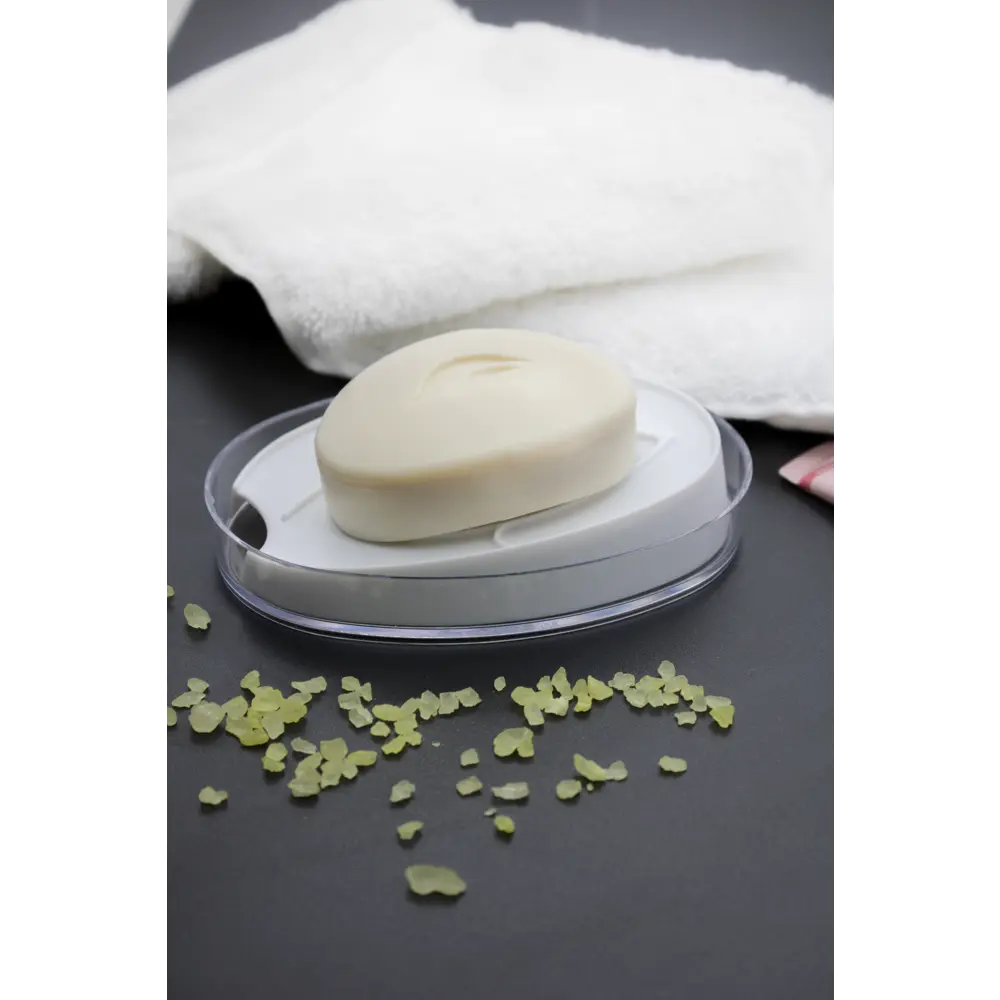 Мыльница BEROSSI Eco - прозрачная подставка для мыла с системой слива 83994386 STLM-0045989 - Вид №6