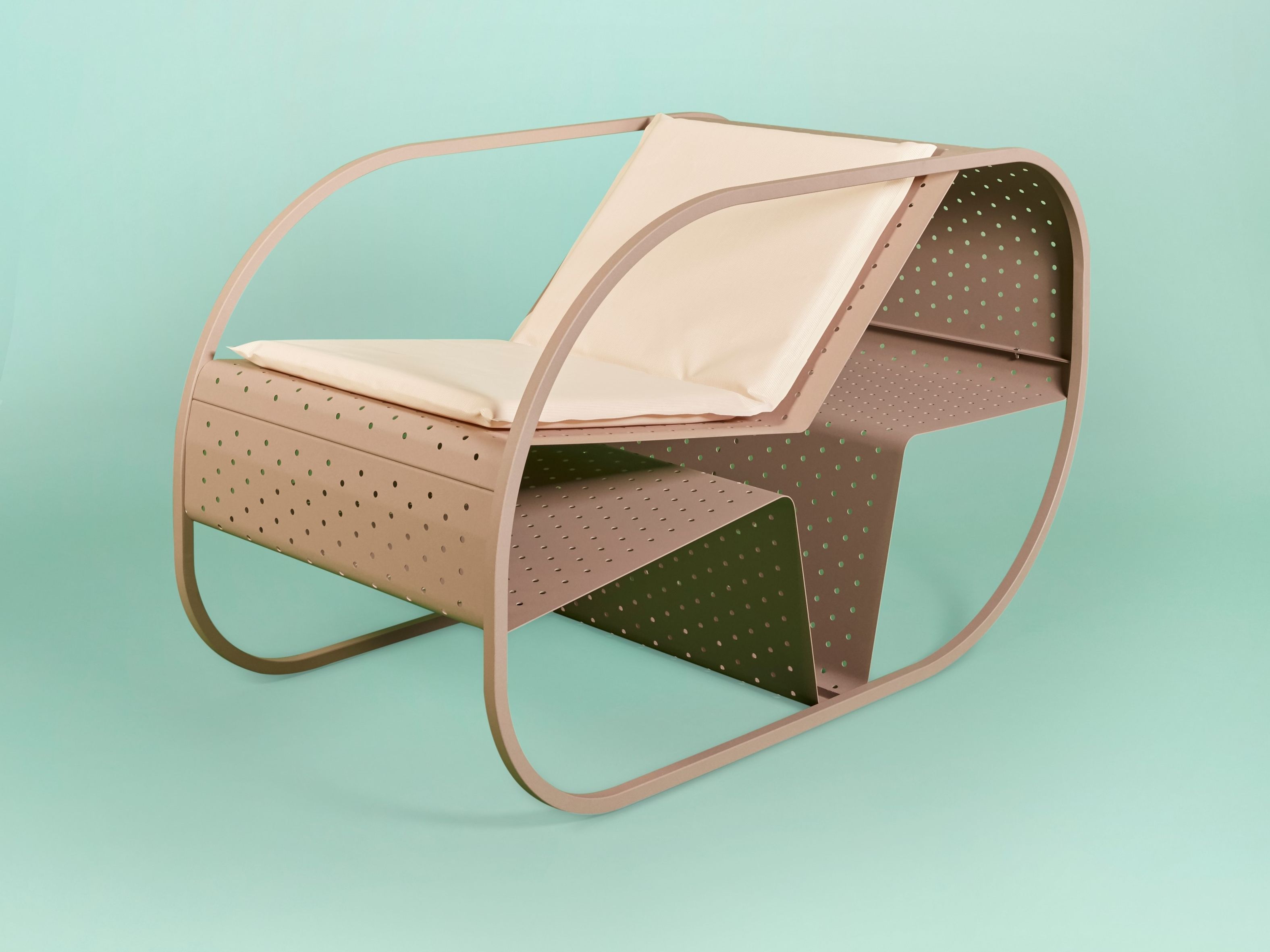 Металлическое кресло Giacopini Flip ARCH-00064739 - Вид №7