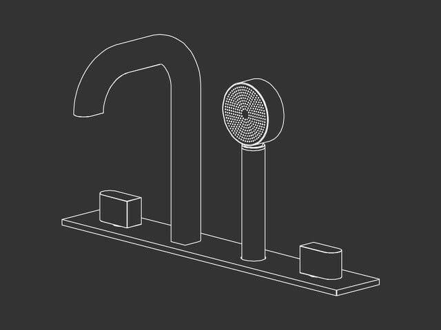 Набор из нержавеющей стали с ручным душем CEADESIGN SIXTY ARCH-00149401