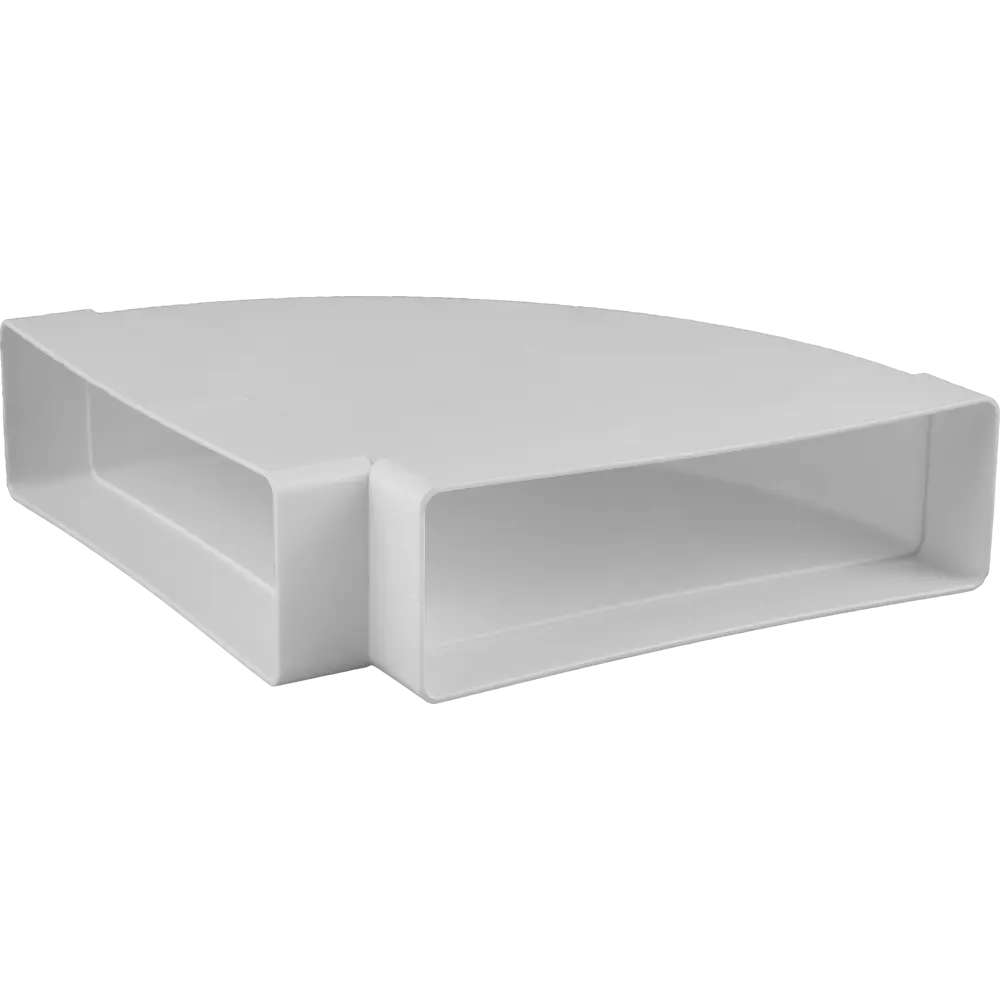 Горизонтальное колено EQUATION 90° для плоских воздуховодов 60×204 мм 18155879 STLM-0009696