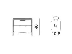 Офисный комод из ПММА Kartell MOBIL ARCH-00027021 - Вид №162