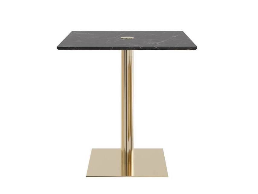 Квадратный обеденный стол с мраморной столешницей Myface Dawn ARCH-00138446 - Вид №1