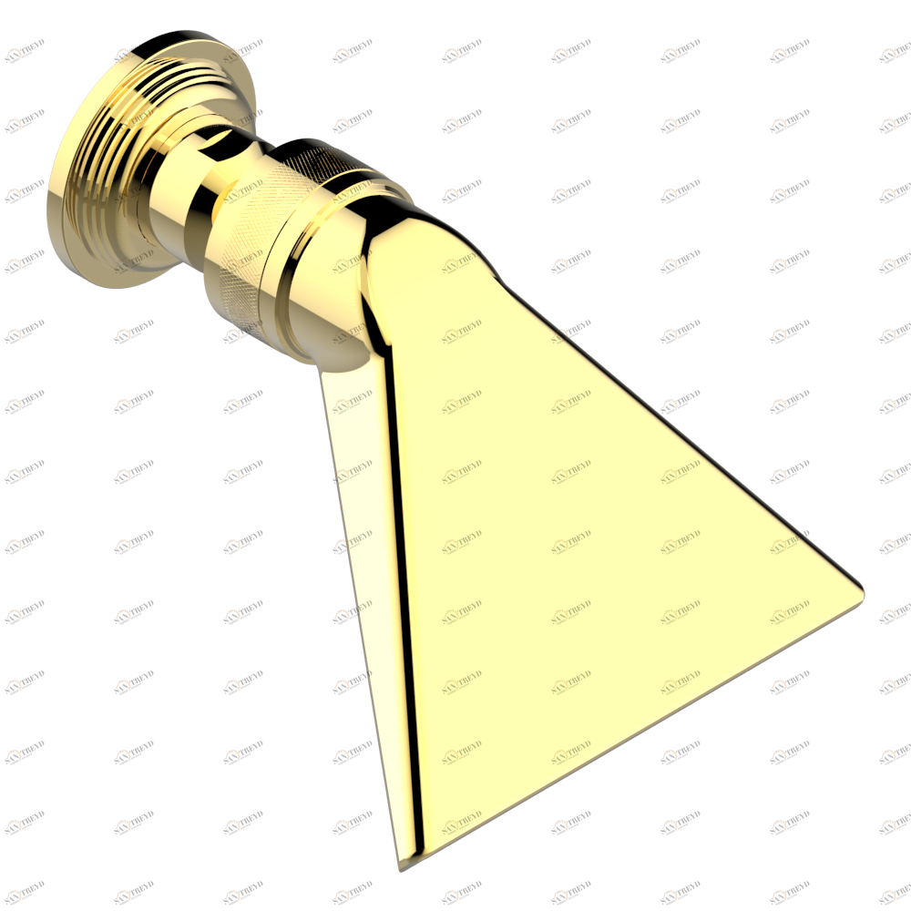 U9A-3640 Лейка душевая Спорт 3/4" Thg-paris West Coast с металлическими ручками-крестиками Покрытие PVD золотистый цвет U9A 3640 CAT.F