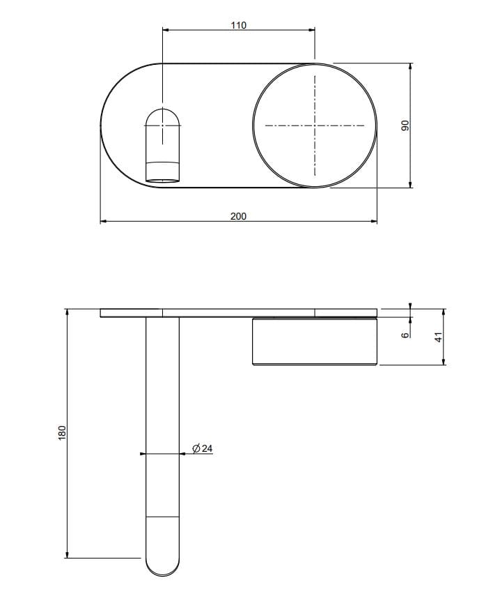 Смеситель для раковины с 2 отверстиями QD Magistro Lab Eternal ARCH-00036768 - Вид №5