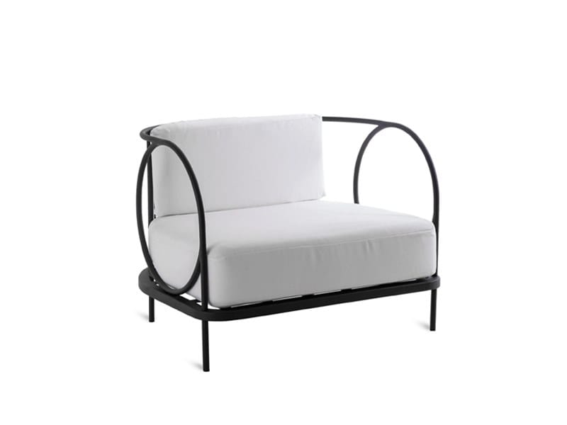 Кресло из оцинкованного железа и подушки из акриловой ткани Unopiù Arip ARCH-00036283 - Вид №7