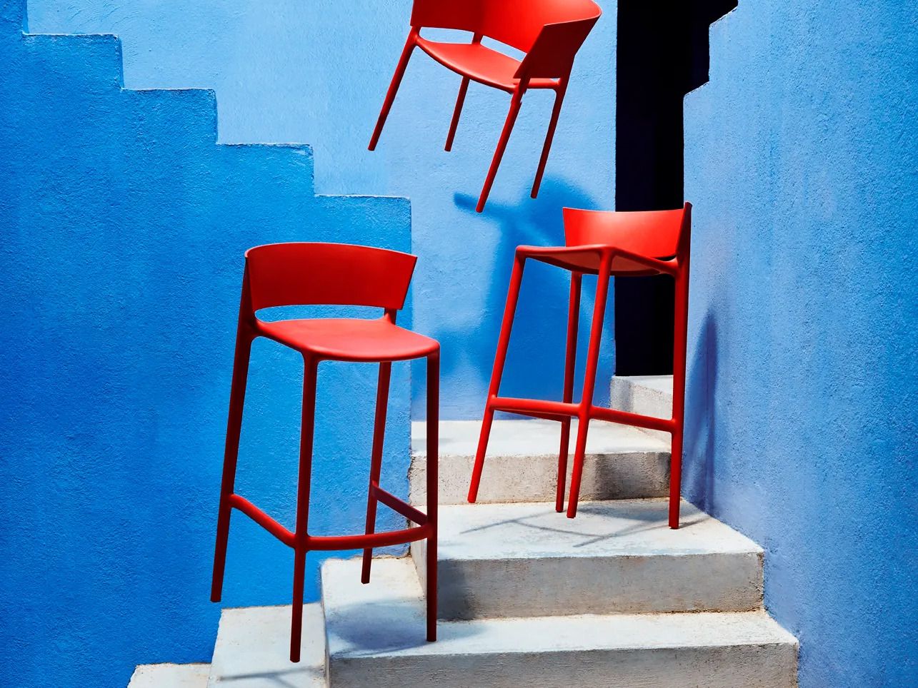 Полипропиленовый садовый стул Vondom Африка ARCH-00132567 - Вид №6