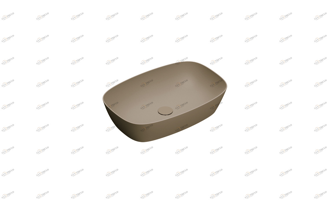 160APGRLXMS Накладная раковина на столешницу  овальная CERAMICA CATALANO Colori