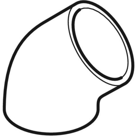 GEBERIT 367.045.16.1 Отвод Geberit PE  - Вид №1