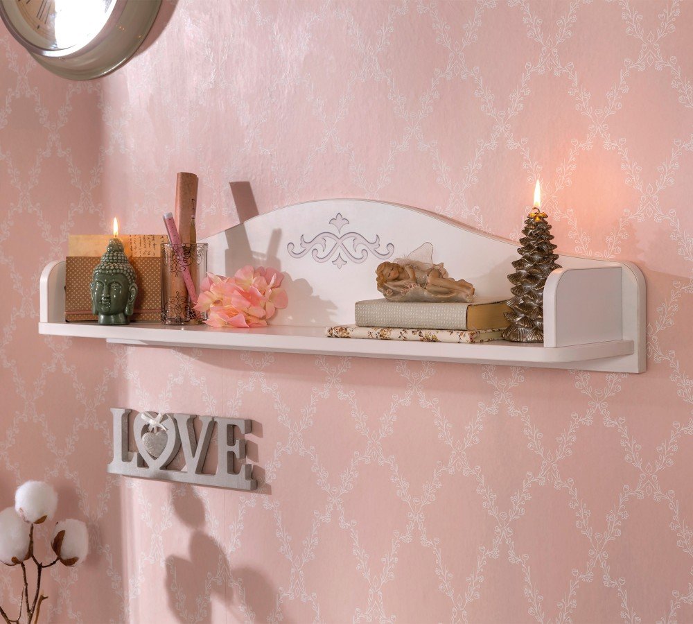 Полка детская белая Selena Baby CILEK SELENA BABY 00-3832488 Белый Santreyd  - Вид №1