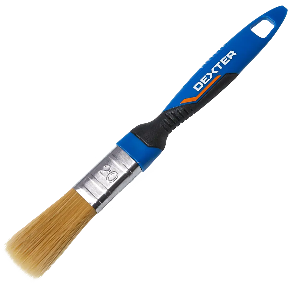 Кисть Dexter для водных красок 20 мм с эргономичной ручкой 82798225 STLM-0036049