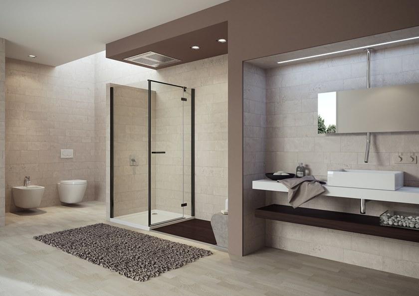 Duka Хрустальная душевая кабина Vertica - con soli profili verticali Gtw2 l - Вид №1