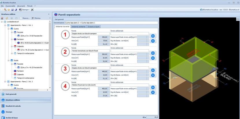 Blumatica Звукоизоляция здания (dpcm 5 12 1997) sun-id-1492125 - Вид №1