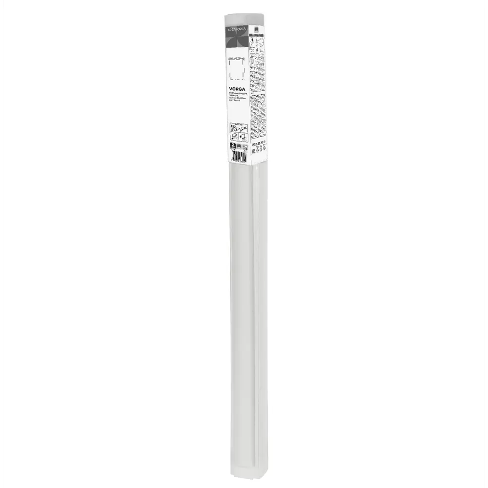 Рулонная штора блэкаут KREAFORTA Vorga 40x160 см белая 89440177 STLM-2023817 - Вид №9