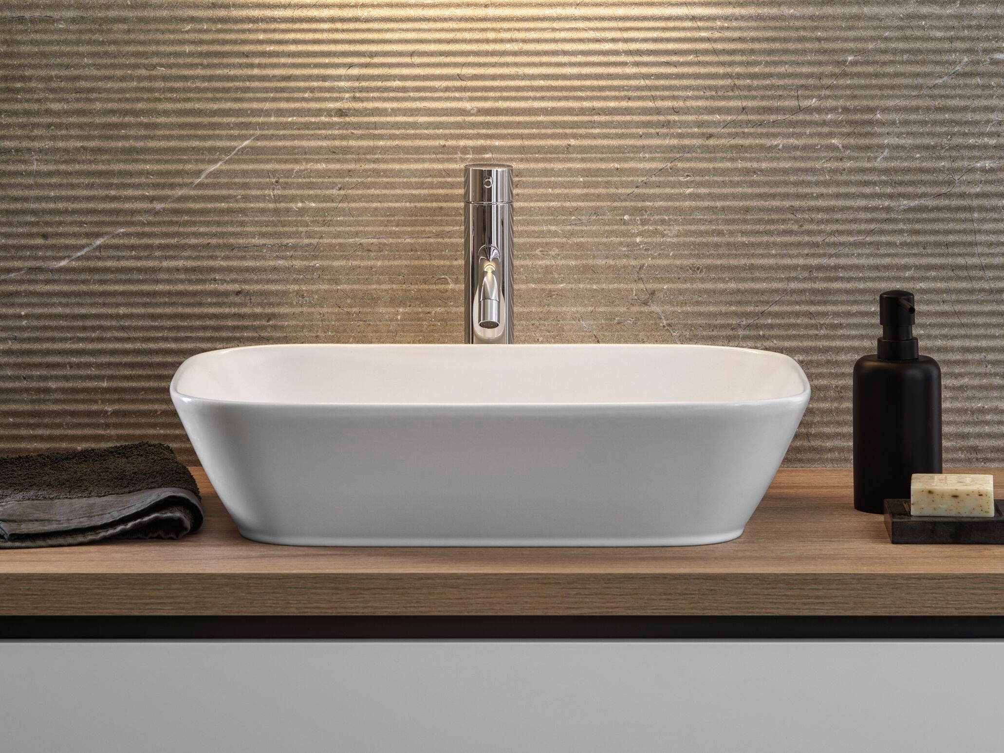 Керамическая раковина с одной столешницей Geberit One ARCH-00052974