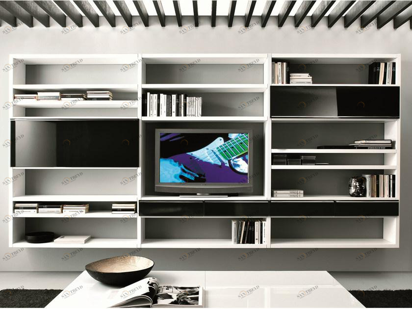 MisuraEmme Модульный подвесной книжный шкаф с ящиками Misuraemme sun-id-1440617