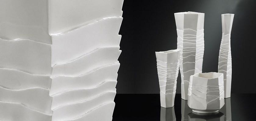 Fos Ceramiche Фарфоровая ваза Erosum Pf-09 - Вид №3