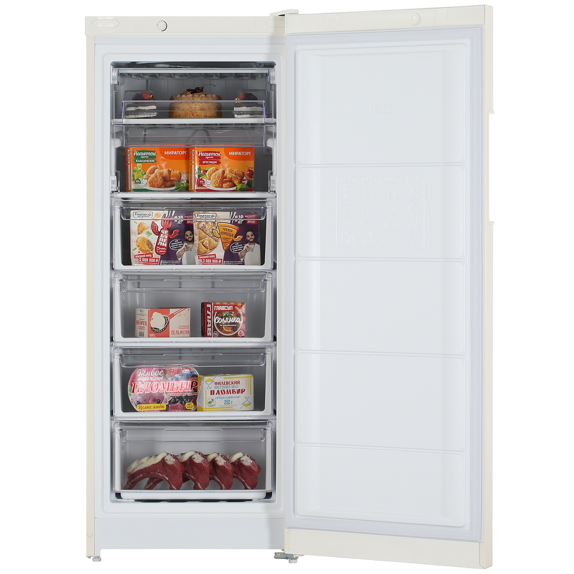 9221595 Морозильный шкаф  Indesit DSZ 4150 E бежевый STDN-0105921 - Вид №5