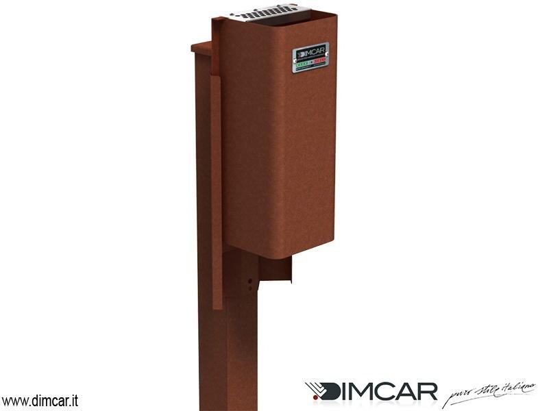 DIMCAR Стальная пепельница для общественных мест Elite 408-bis - Вид №1