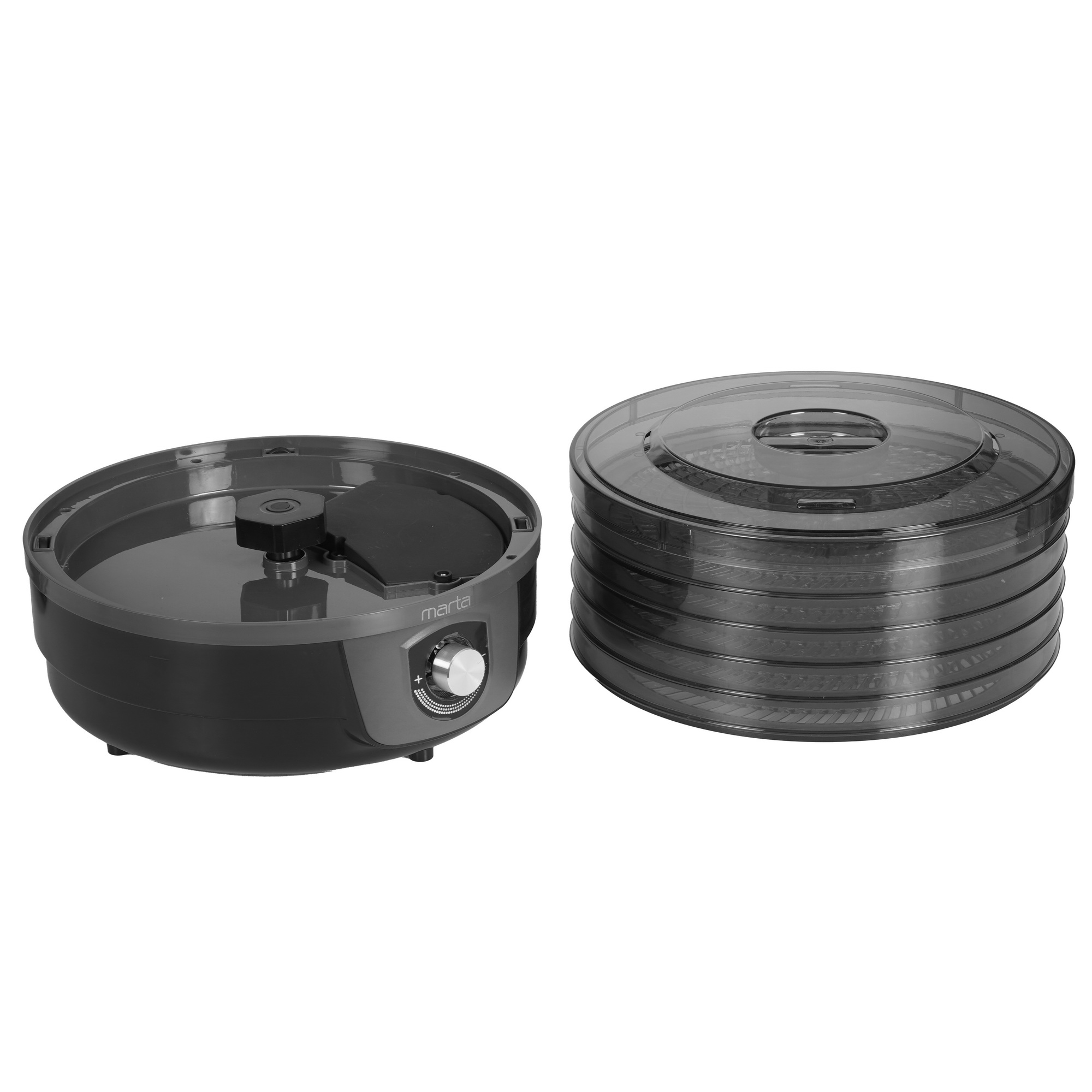 9148520 Сушилка для овощей и фруктов Marta MT-FD1897A черный STDN-0135381 - Вид №5