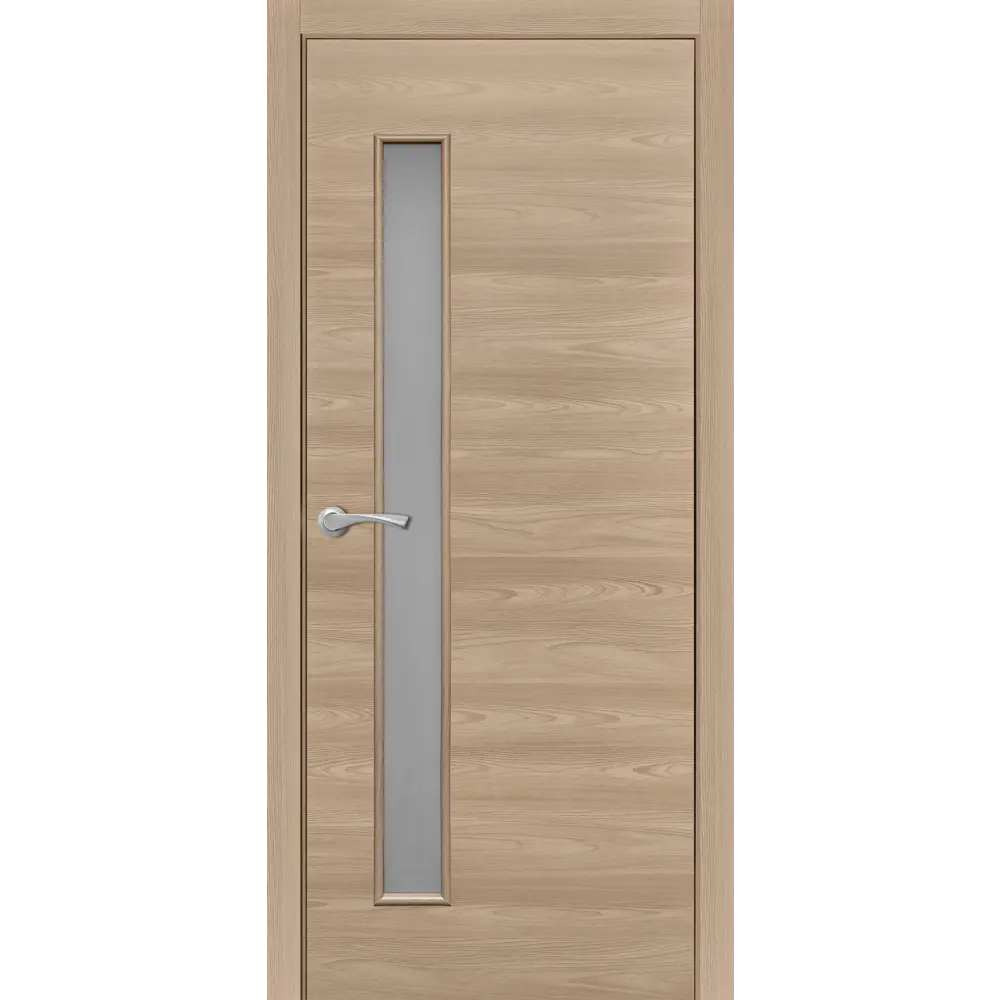 Комплект двери остекленная 80x200 см Hardflex цвет коричневый с добором 200 мм ПРИНЦИП STLM-2182475