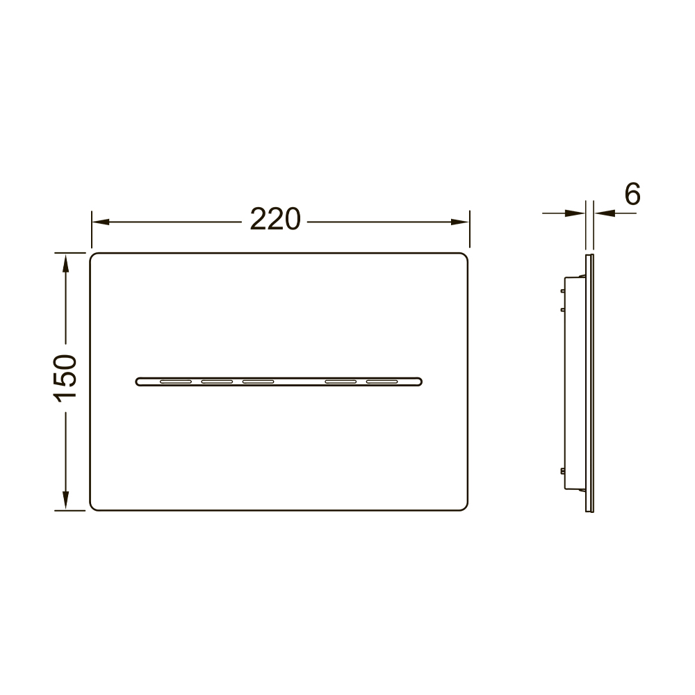 9240464 solid электронные системы смыва Tece  - Вид №1