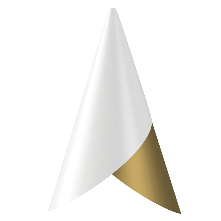 2194 Плафон cornet, D13,4 см, молочно-золотистый UMAGE  - Вид №3