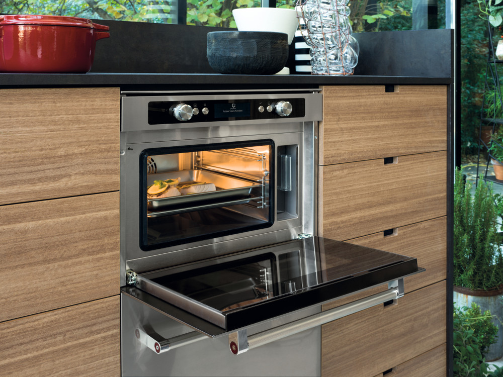 KOQCX 45600 КОМБИНИРОВАННАЯ ПАРОВАЯ ПЕЧЬ 45 СМ KitchenAid  - Вид №2