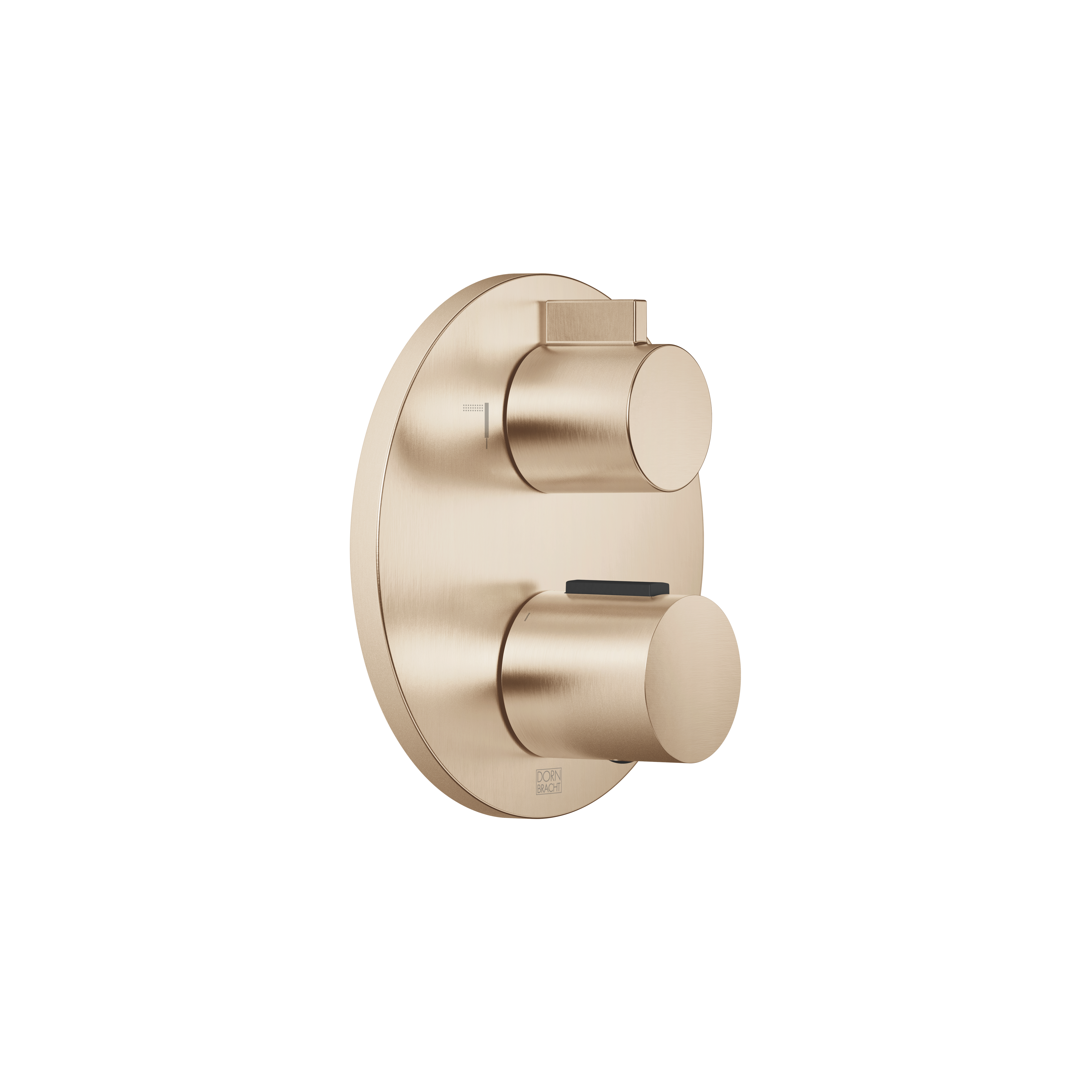 Скрытый термостат с двухфункциональным регулятором громкости – матовое шампанское (22-каратное золото) DornBracht 36426970-46