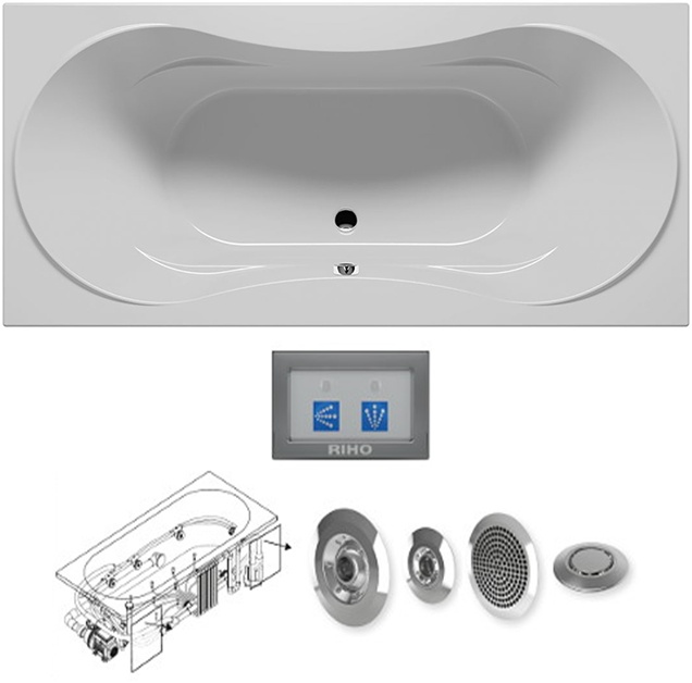 BA5500500000000_top1 Ванна Riho Supreme Santreyd - Вид №3