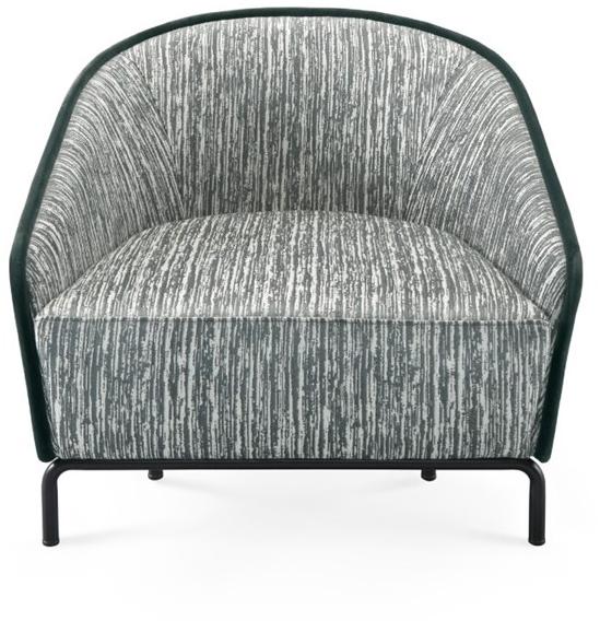 PRADDY Кресло из ткани с подлокотниками Carnaby Tr052 - Вид №1