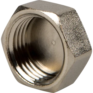 Заглушка Valtec, внутренняя резьба, 1/2", никелированная латунь 10512931 STLM-2154315