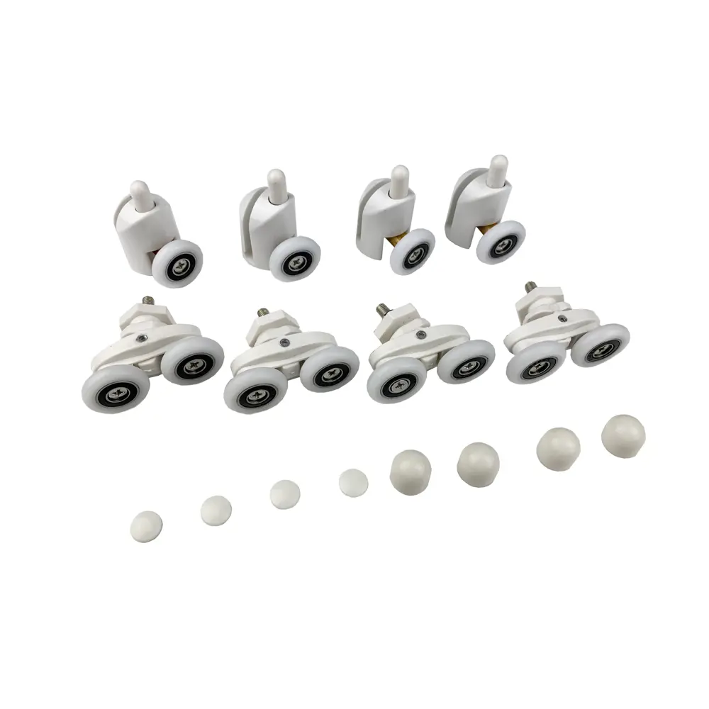 Комплект роликов для душевой двери Domani-Spa цвет белый, 4 шт Delight, Simple STLM-2121784 - Вид №1