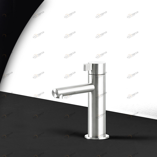 Смеситель для раковины TOOX TXQ1L серебристый глянцевый Radomonte