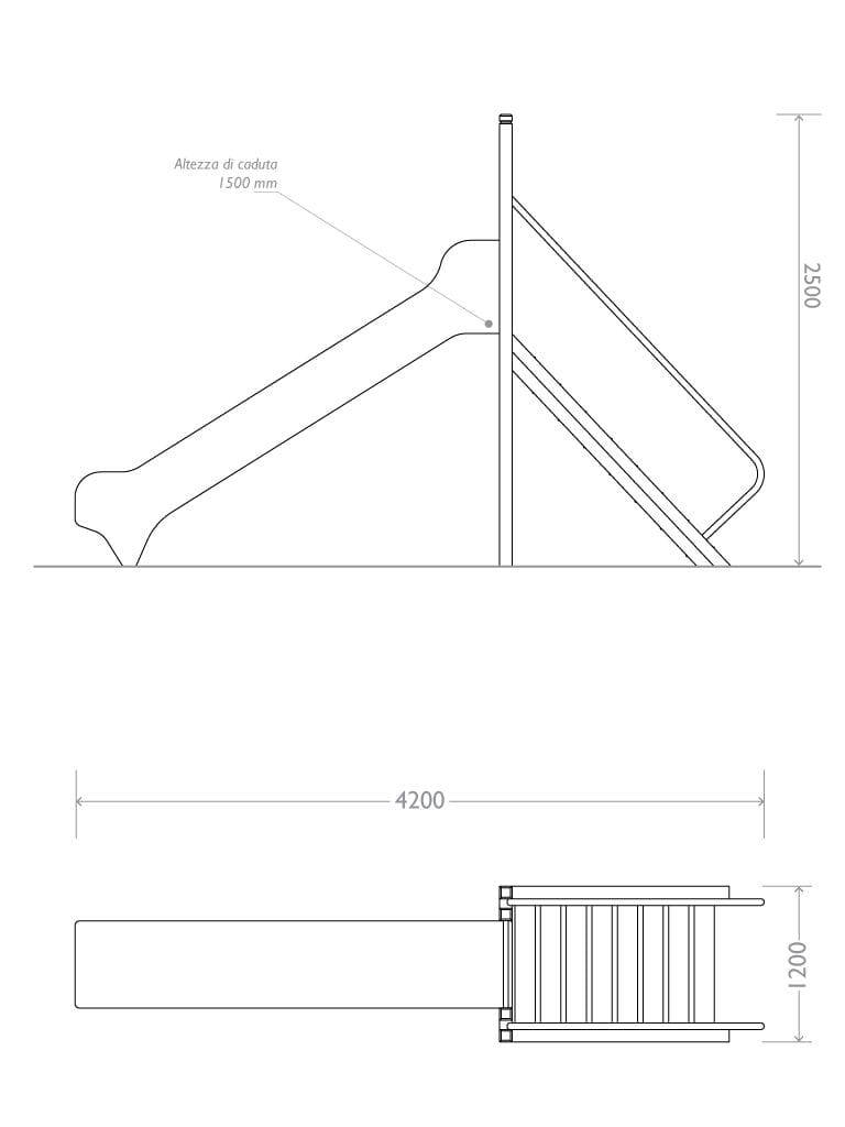 Рециркулированная пластиковая игровая структура EUROCOMITALIA CASTELLO MINIMAXI ARCH-00094745 - Вид №3