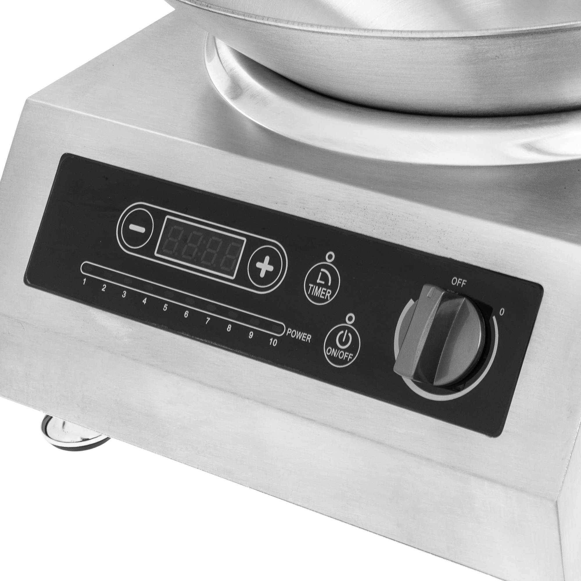 9909608 Плита компактная электрическая Viatto VA‑IC3520WOK серебристый STDN-0032854 - Вид №3