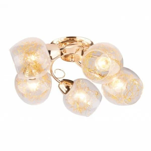 Потолочная люстра Arte Lamp Serpentina A5006PL-5GO ARTE LAMP SERPENTINA 109057 Золотой