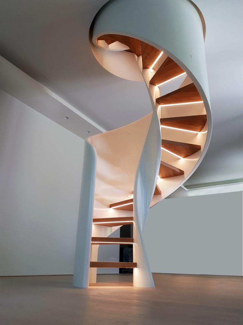 Siller Treppen Винтовая лестница из массива дерева со светодиодной подсветкой Tornado sun-id-1360895 - Вид №2