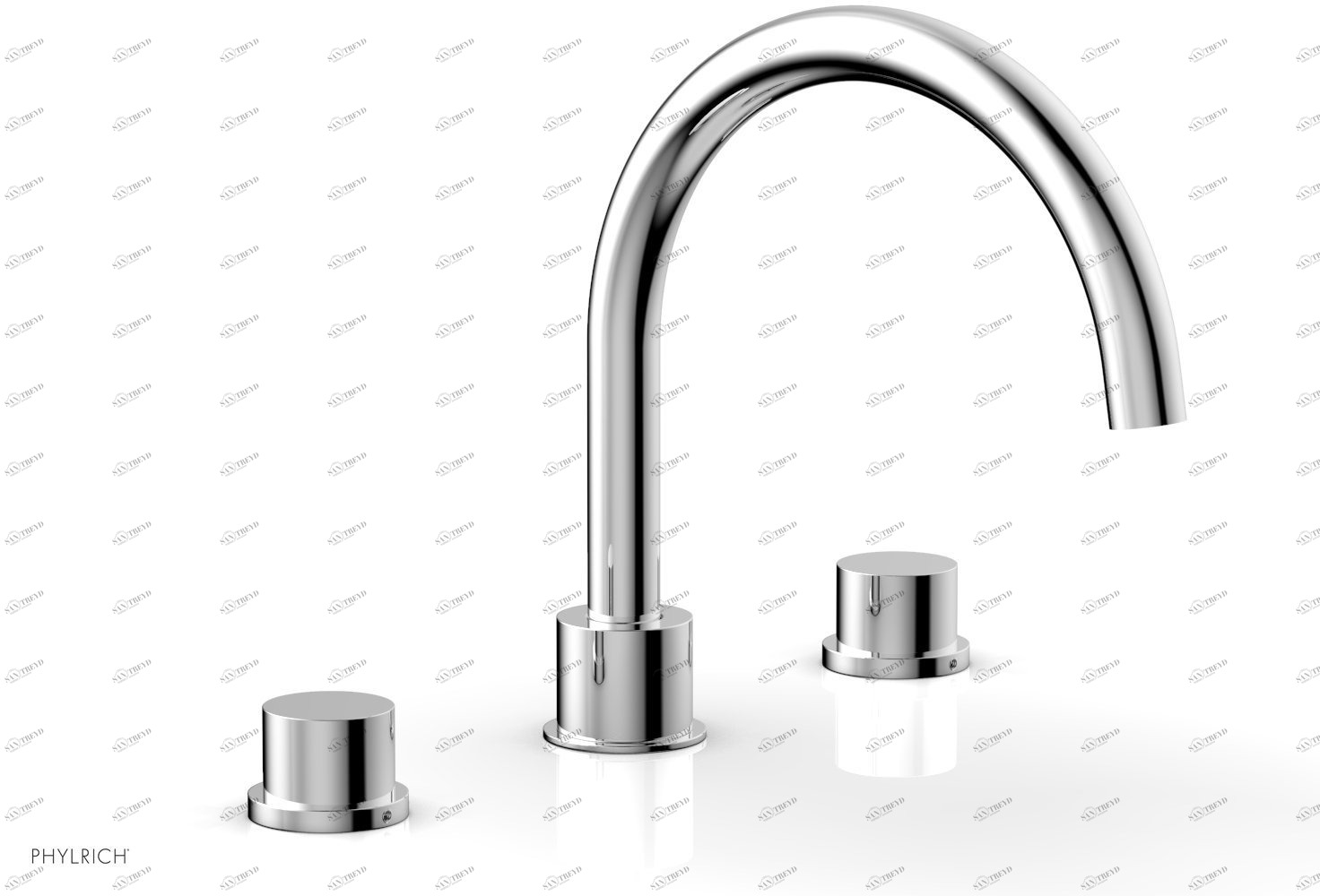 Смеситель для ванны BASIC II Phylrich  230-41-026 Хромированный 