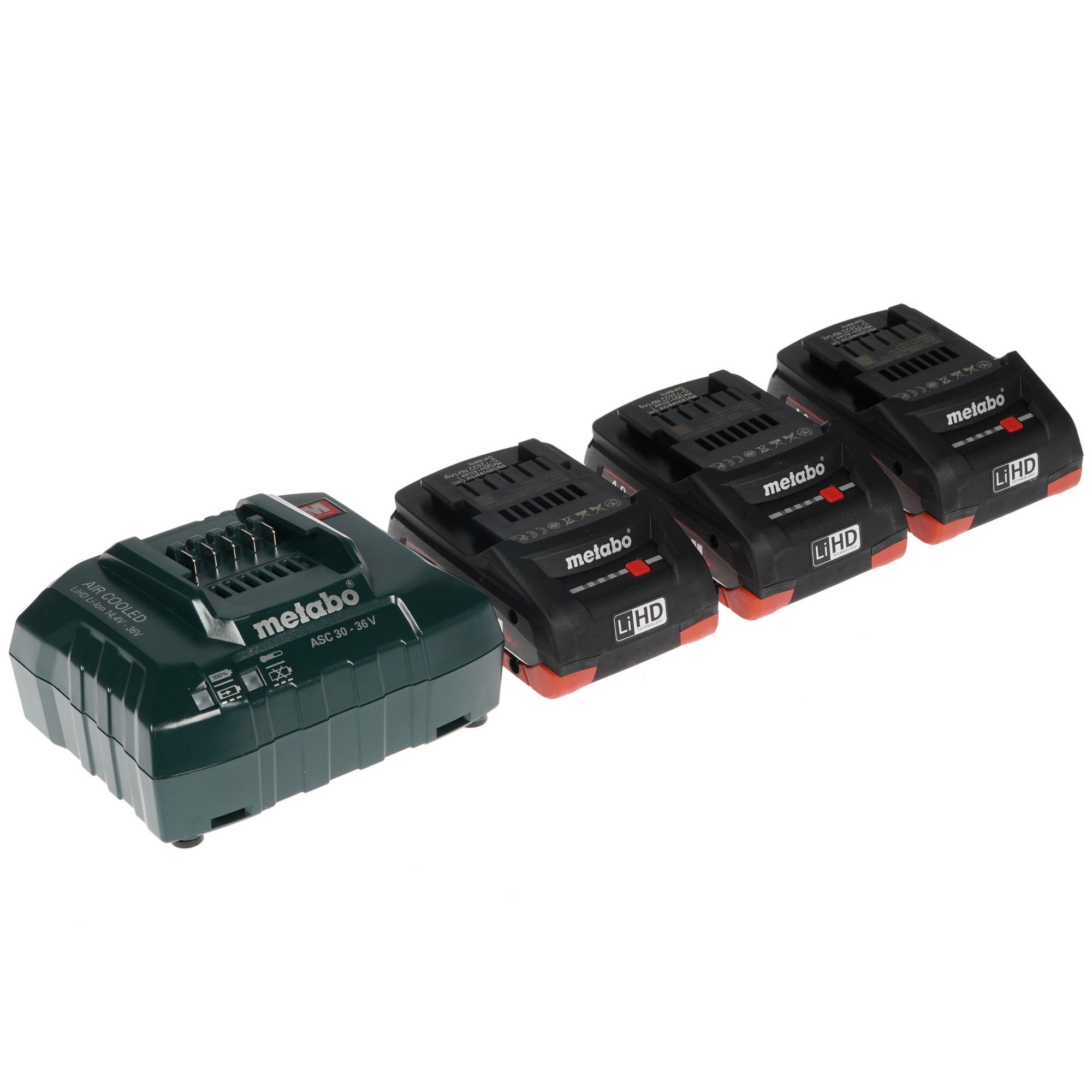 Набор аккумуляторов с зарядным устройством Metabo Basic-Set 685133000 CAS 18V 8121214 STDN-0117010