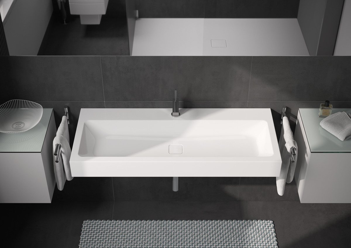 Умывальник KALDEWEI Сталь эмалированная 3090 258 альпийский белый матовый 30903083258  - Вид №5