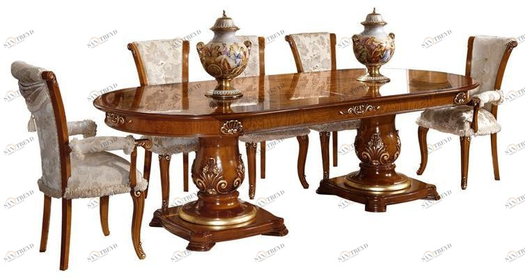 Barnini Oseo Раздвижной овальный деревянный стол Prestige plus Pp72