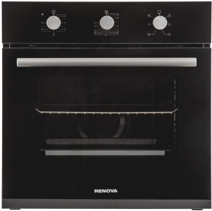 9014485 Электрический духовой шкаф RENOVA O90-6BS2 черный