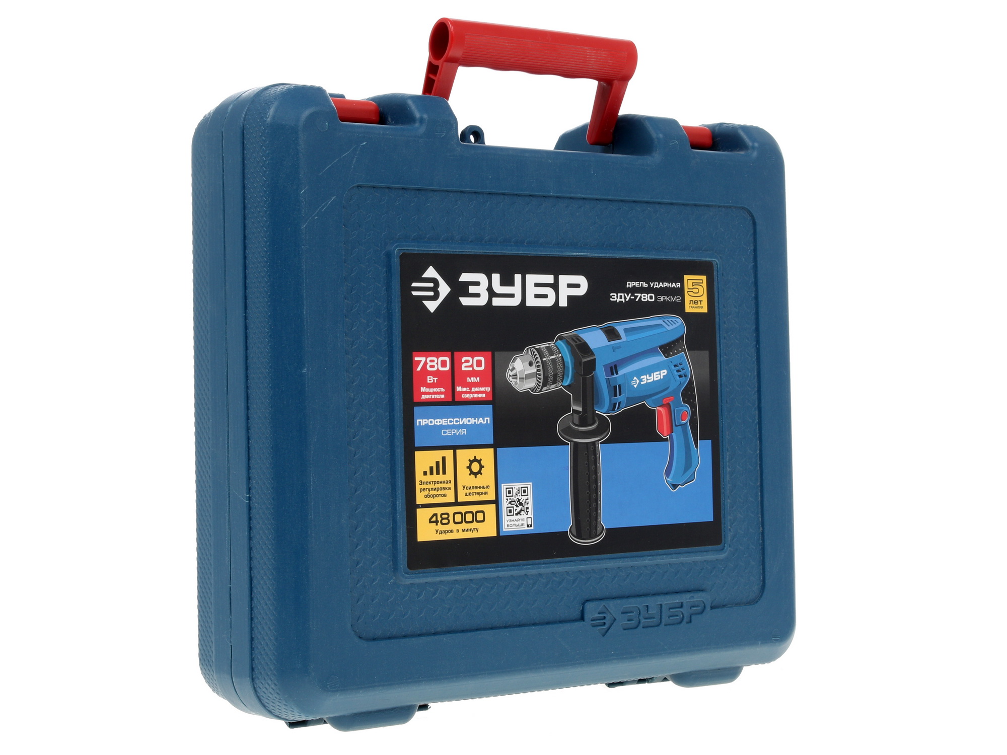 Дрель  Зубр ЗДУ-780 ЭРКМ2 1230199 STDN-0045769 - Вид №6