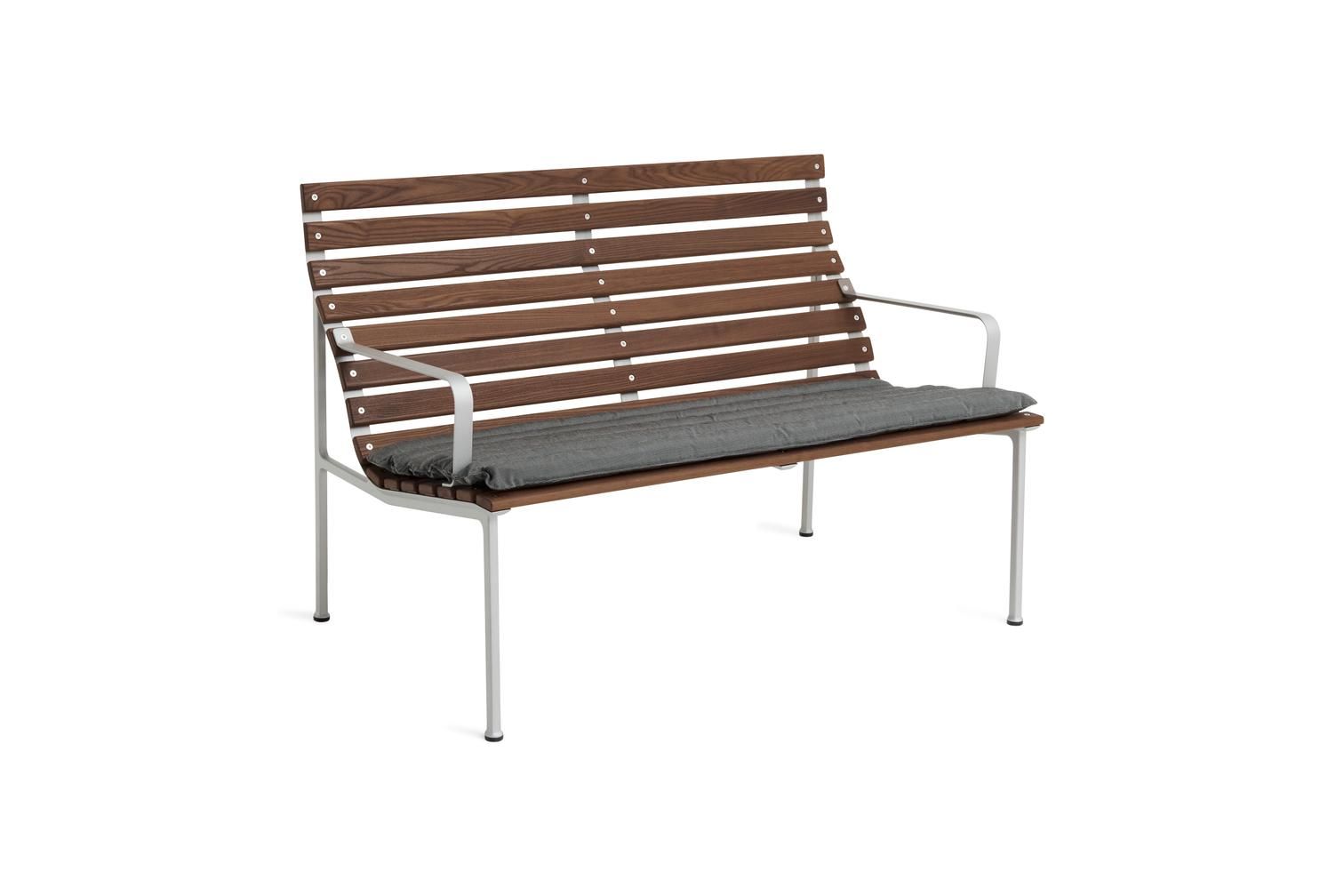 Садовая скамейка из ясеня с подлокотниками и спинкой Hay Траверс ARCH-00083375 - Вид №13