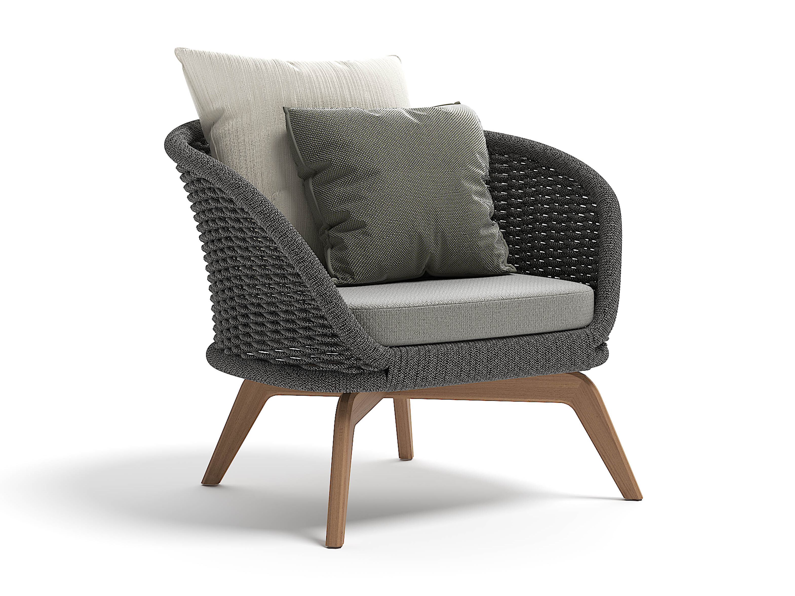 Кресло для сада из акриловой ткани с подлокотниками Atmosphera Ludo ARCH-00068173 - Вид №11