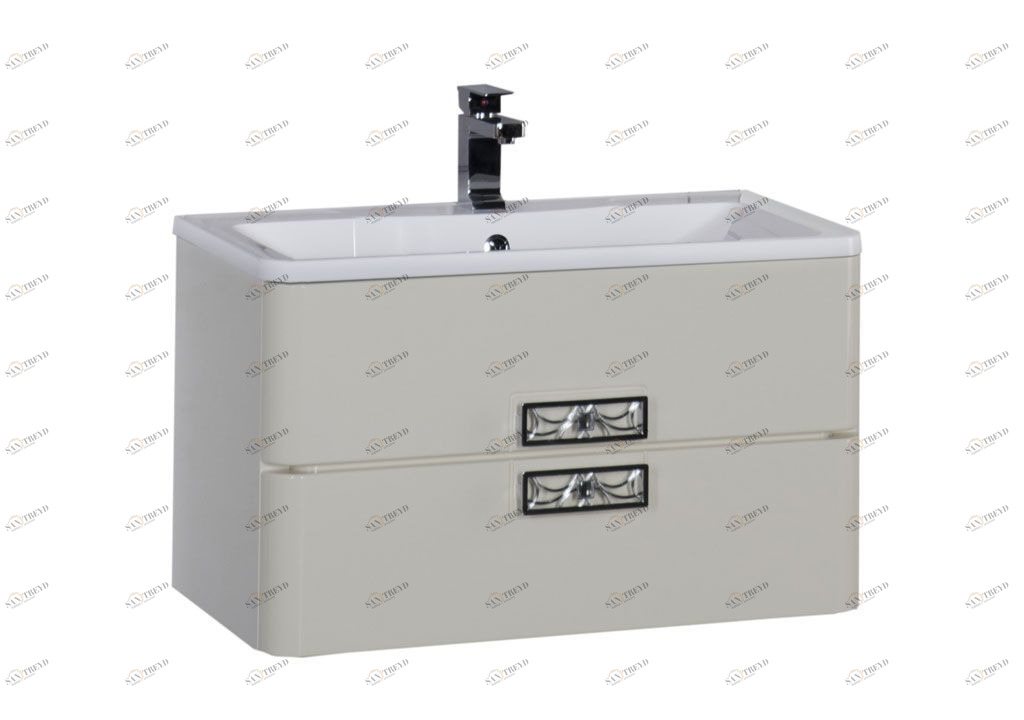 Тумба с раковиной Aquanet Паллада 80 слоновая кость 0017531000175462